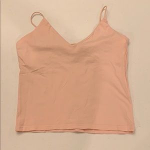 Pale Pink Abercrombie Spaghetti Strap Top
